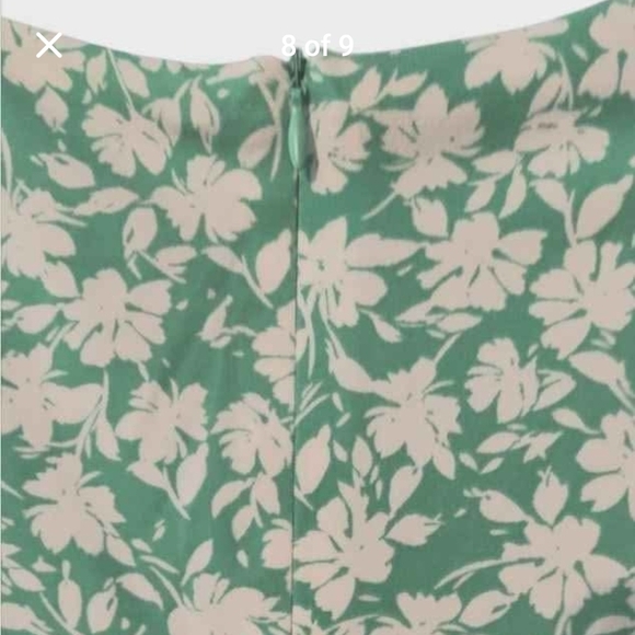 NWT London Times Green Floral Women's Dress ~sz 18 - Picture 3 of 4